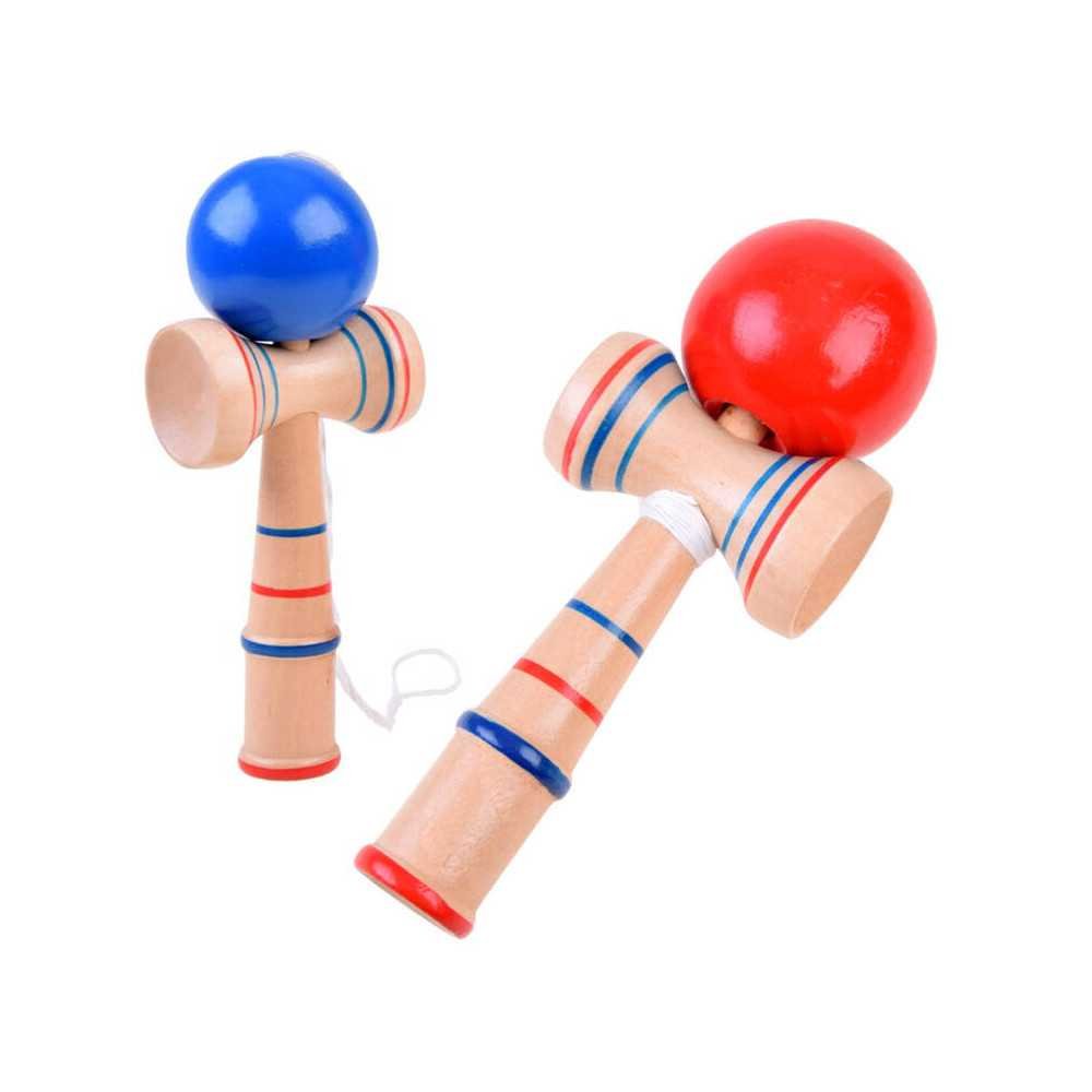 Kendama medinis arkadinis žaidimas Medinis žaislas GR0462-Žaislai, Lauko žaislai, Lauko žaidimai ir sporto prekės, Žaidimai, spo