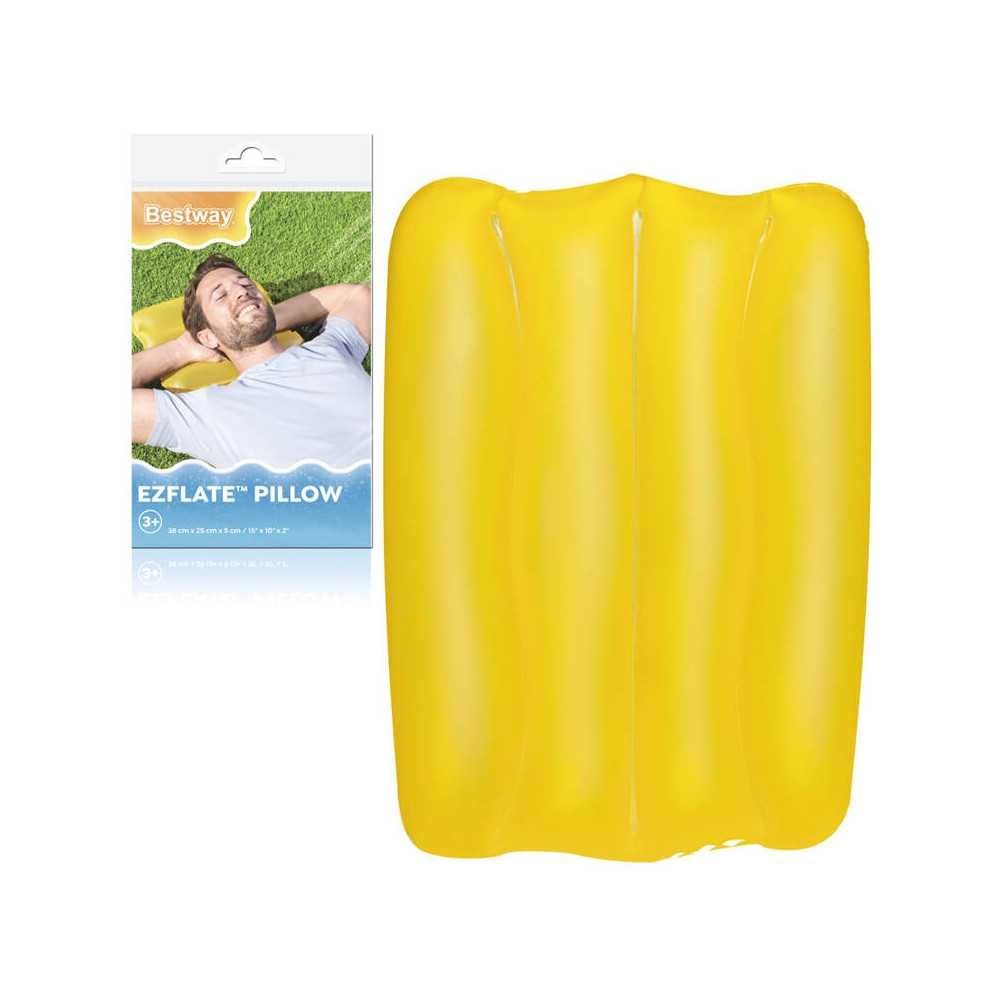"Bestway" pripučiama paplūdimio pagalvėlė 38x25cm 52127, geltona-Žaislai, Lauko žaislai, Pripučiami žaislai, čiužiniai, Namai, l