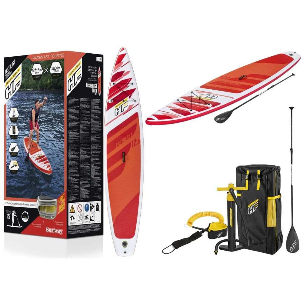 Pripučiama "Sup Fastblast" lenta 381 x 76 x 15 cm Bestway 65343-Namai, laisvalaikis, turizmas, Pripučiamos valtys, irklai-e-vaik