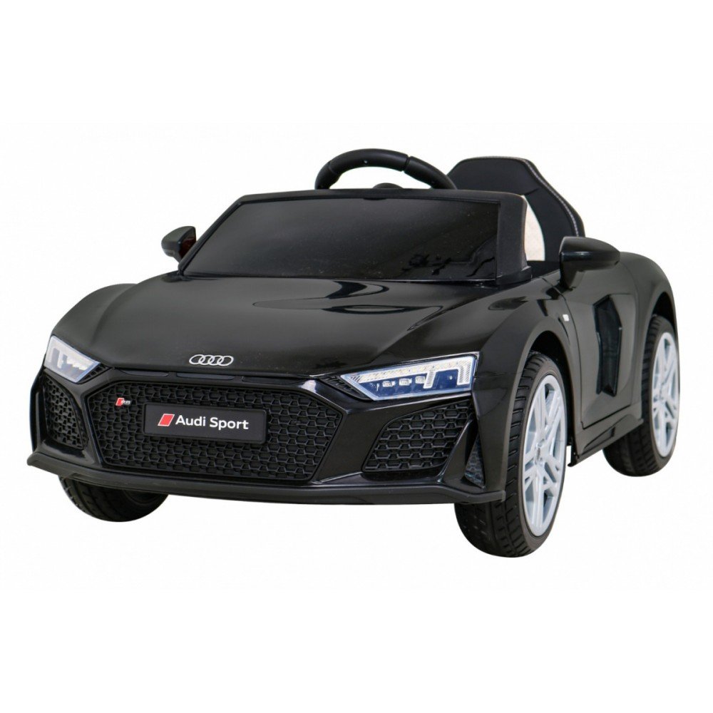 Elektromobilis Audi R8 LIFT, juodas-Elektromobiliai, Mašinos-e-vaikas