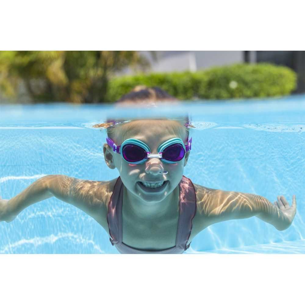 Vaikiški nardymo akiniai Hydro-Swim BESTWAY, Purple-Žaislai, Lauko žaislai, Vandens ir smėlio žaislai, Nardymo, plaukimo reikmen