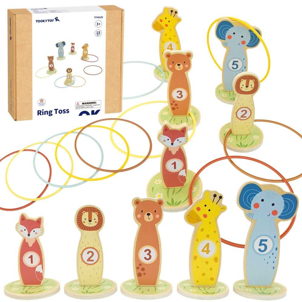 Lankų mėtymo į taikinį žaidimas TOOKY TOY 15 el.-Žaislai, Lauko žaislai, Lauko žaidimai ir sporto prekės, Žaidimai, sporto prekė