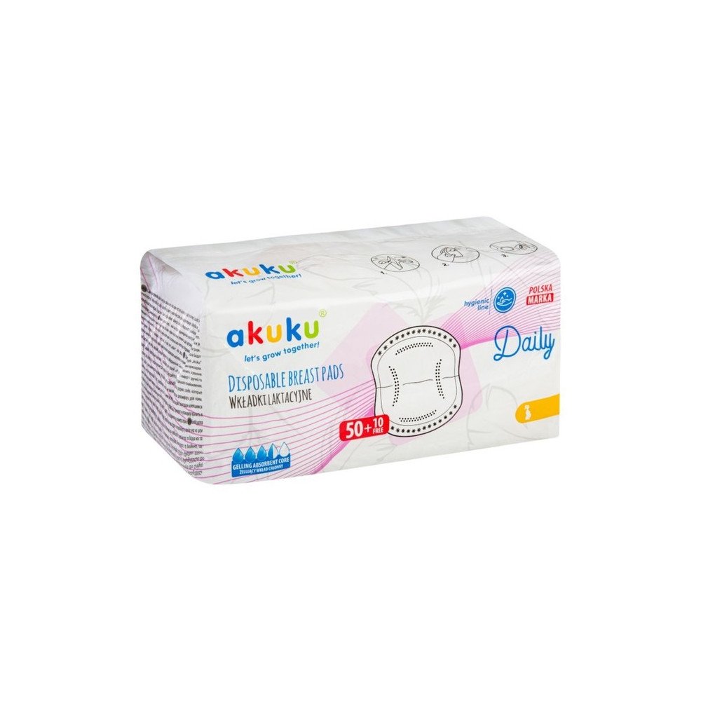 A0160 WKŁADKI LAKTACYJNE DAILY 60SZT