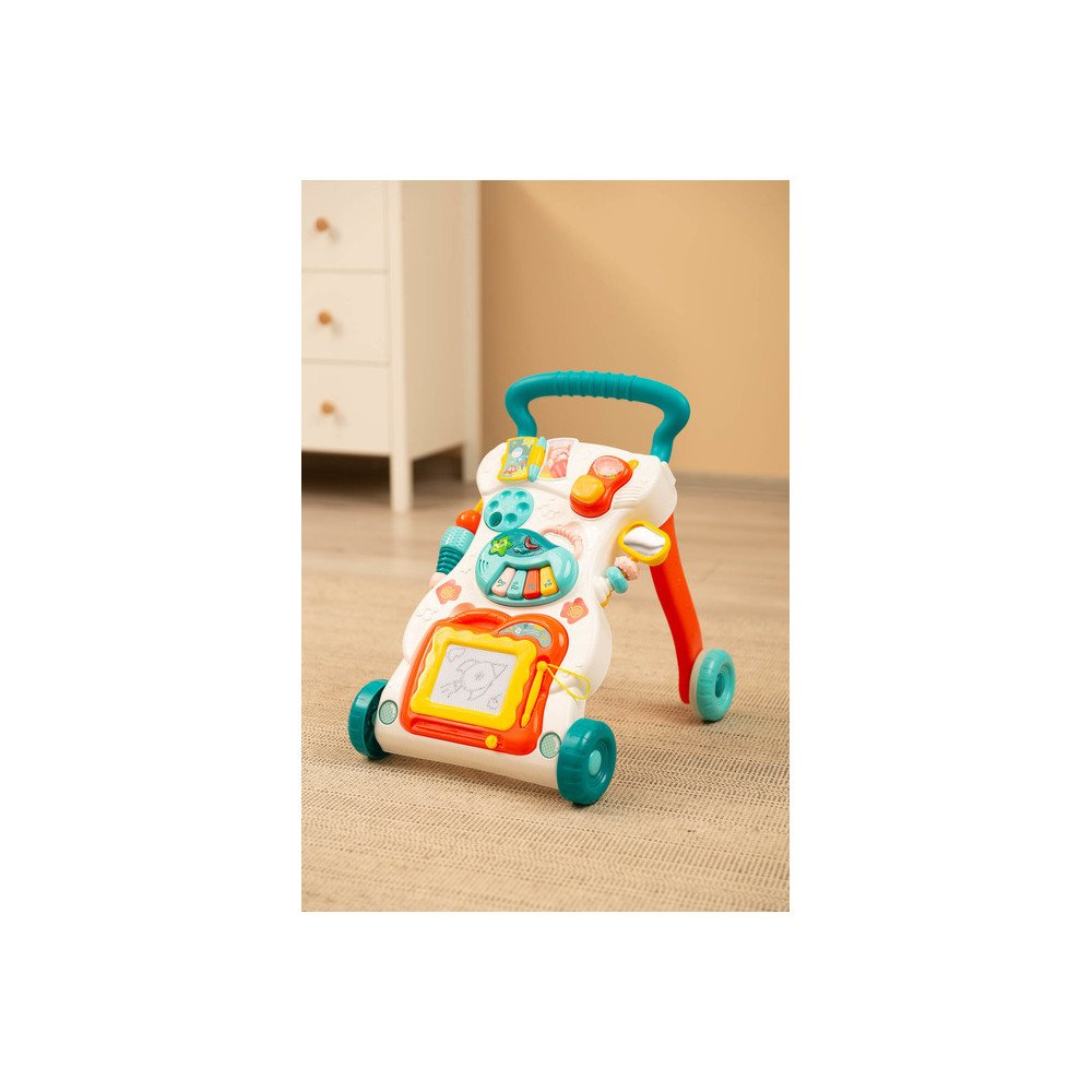 ZABAWKA EDUKACYJNA - PCHACZ MUZYCZNY TURQUOISE