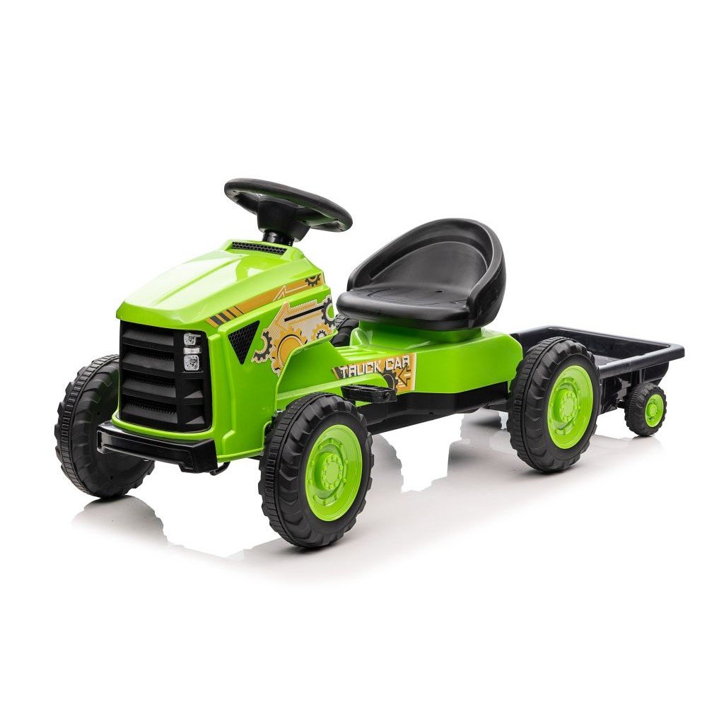 Pedalinis traktorius G206 žalias-Judėjimui, Minami automobiliai-e-vaikas