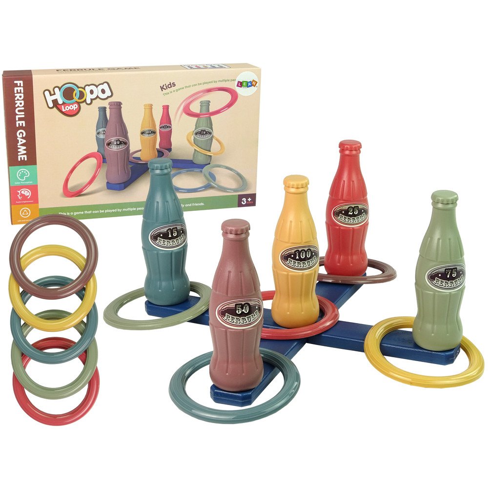 Amatai Hoop Game Butelių mėtymas su taškais-tarpine-e-vaikas
