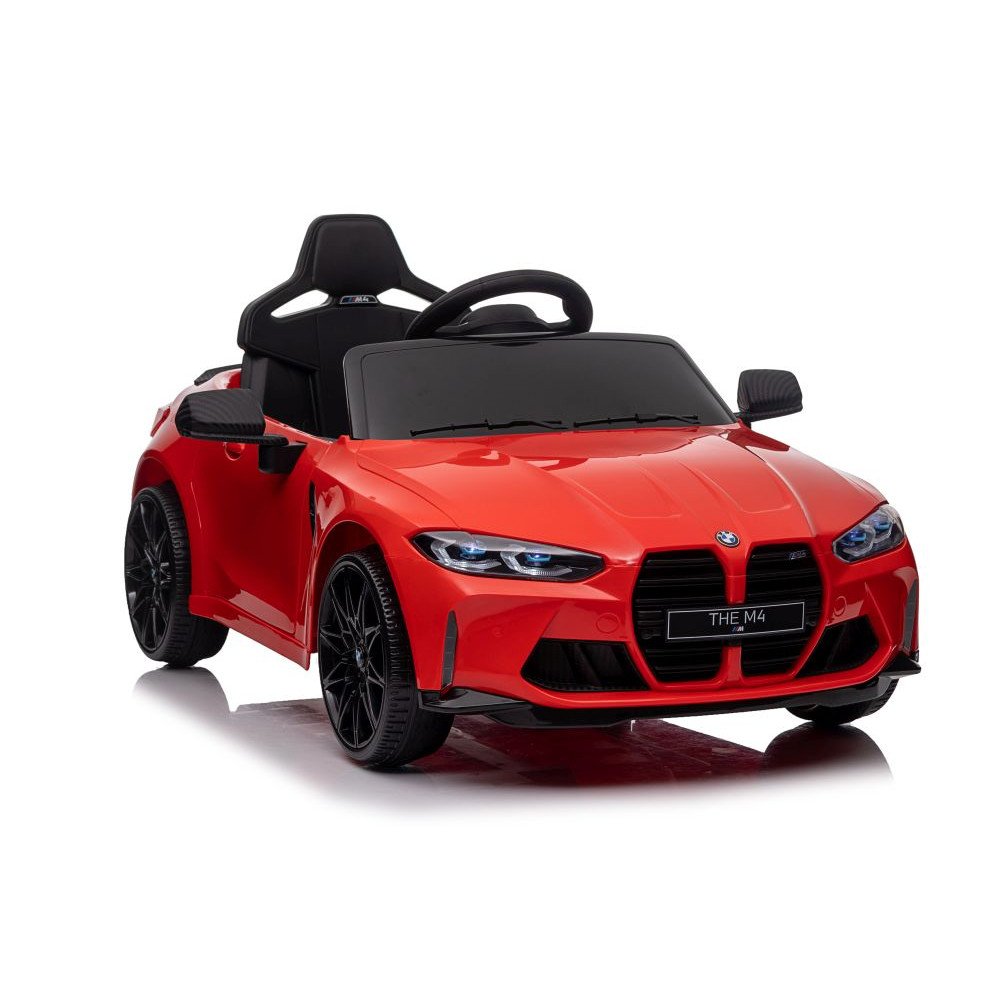 Bmw M4 raudona baterija Automobilis-tarpine-e-vaikas