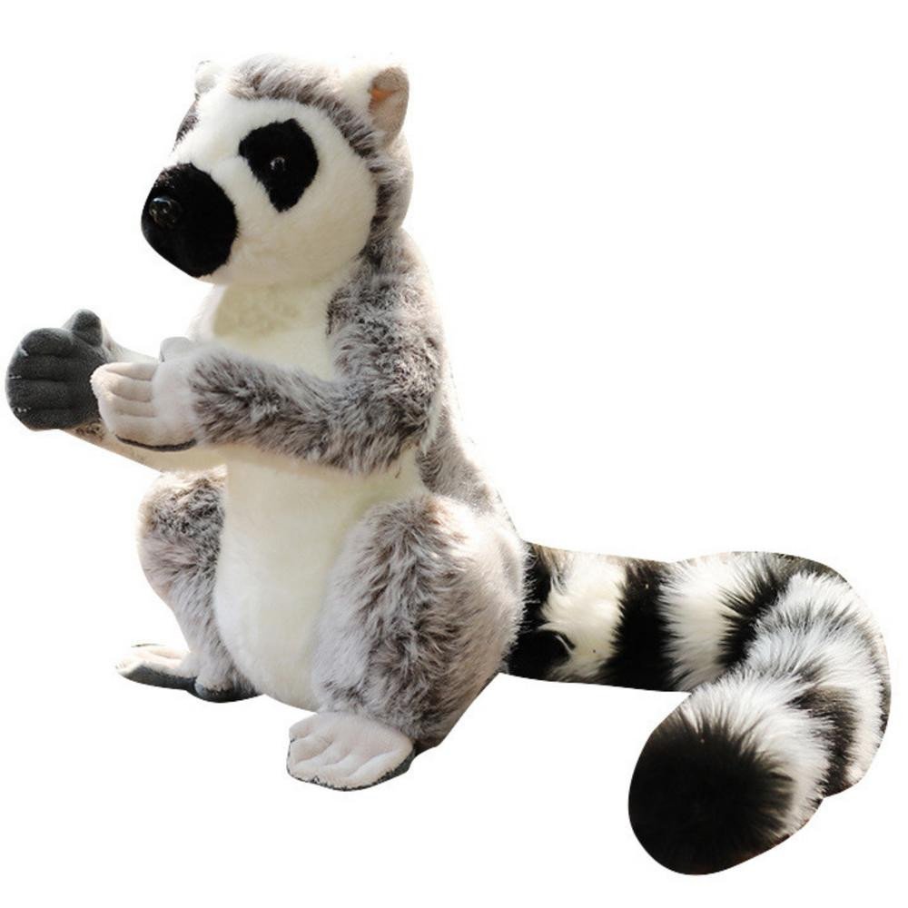 Pliušinis lemuro talismanas Minkšta pilka 28cm-Žaislai, Minkšti žaislai-e-vaikas Pliušinis lemuro talismanas Minkšta pilka 28cm-Žaislai, Minkšti žaislai-e-vaikas