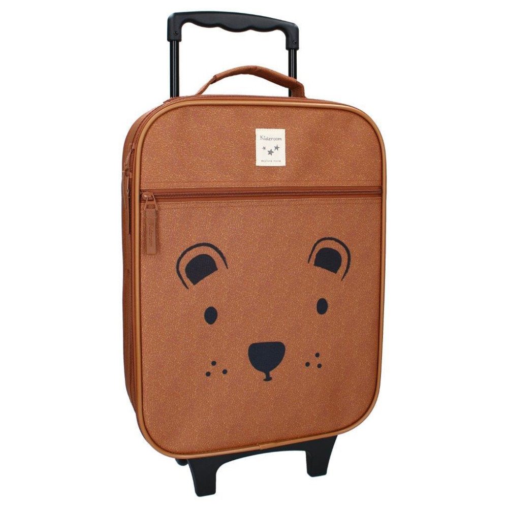 KIDZROOM vaikiškas lagaminas Big Teddy Bear rudas-ANGRE-e-vaikas KIDZROOM vaikiškas lagaminas Big Teddy Bear rudas-ANGRE-e-vaikas