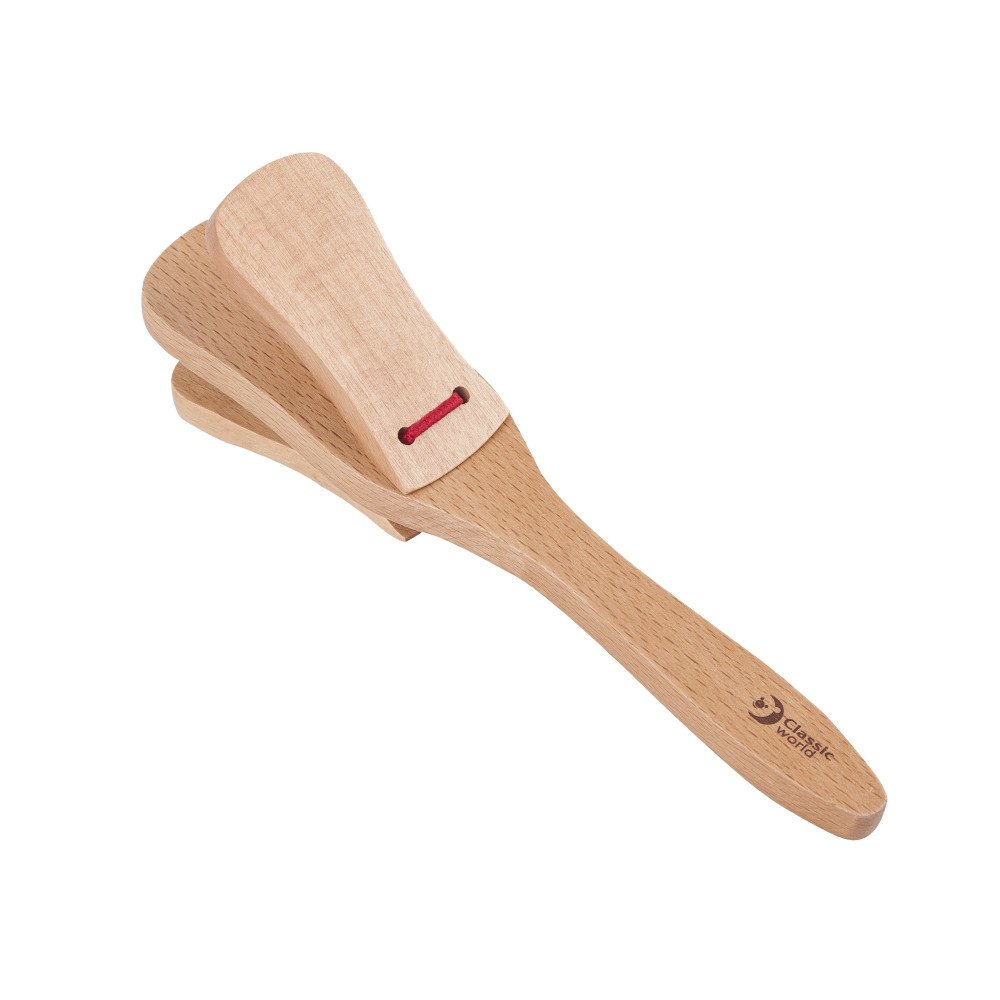 CLASSIC WORLD EDU Muzikos instrumentas Kastanjetės vaikams-LEKER-e-vaikas