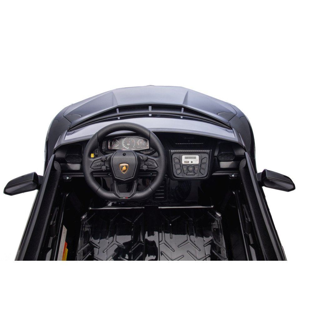 Elektromobilis Lamborghini Revuelto XL STRONG, Black-Elektromobiliai vaikams, Mašinos-e-vaikas