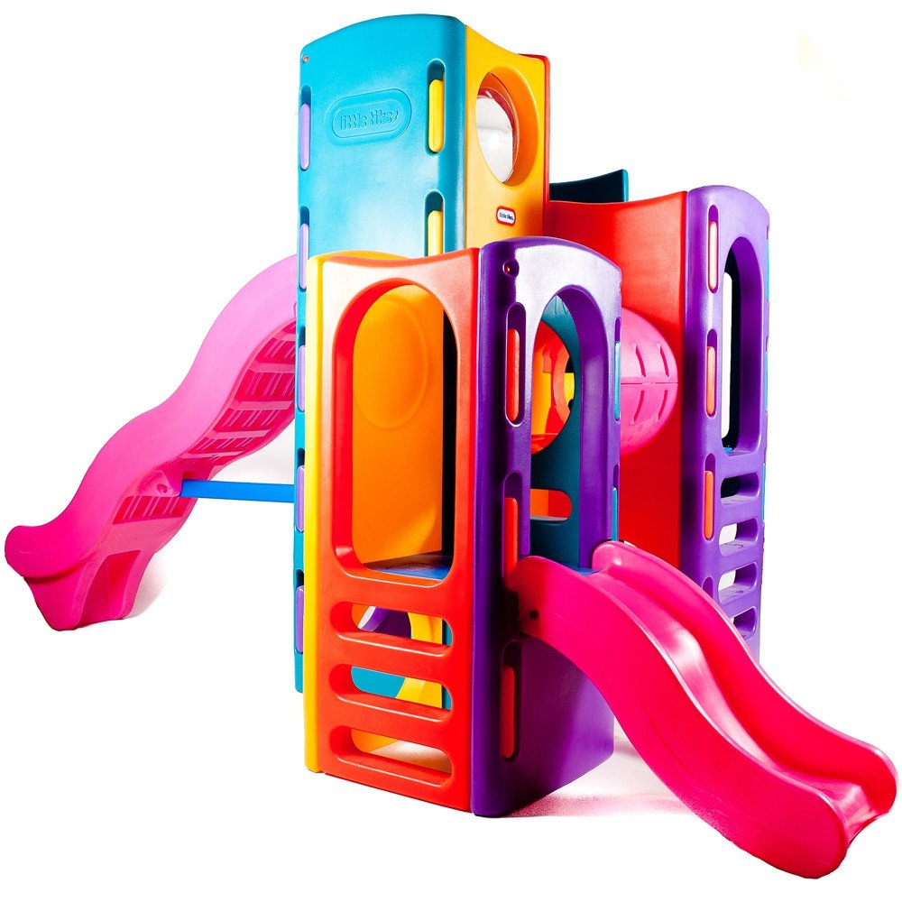 Little Tikes Wielki Plac Zabaw Małpi Gaj ze Zjeżdżalniami 