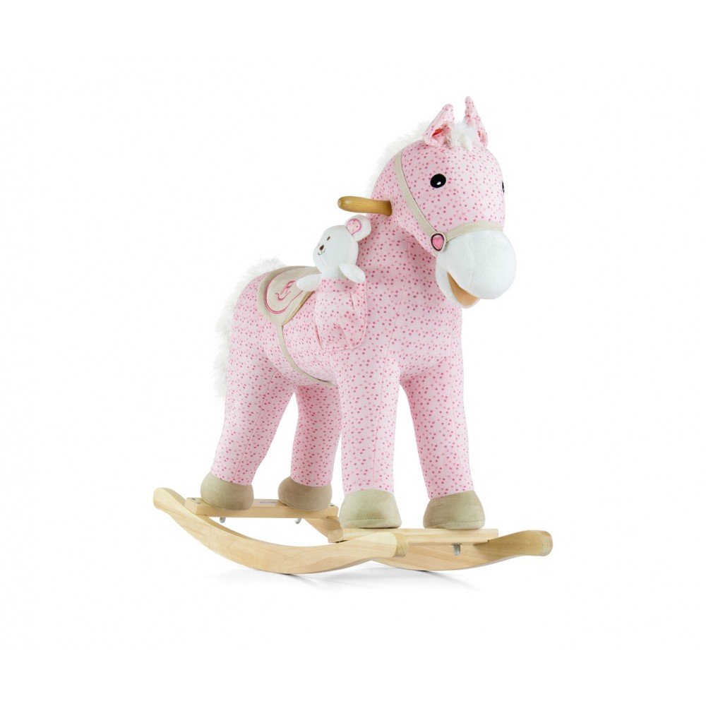 Milly Mally Rocking Horse Pony Pink-Supamieji žaislai-e-vaikas
