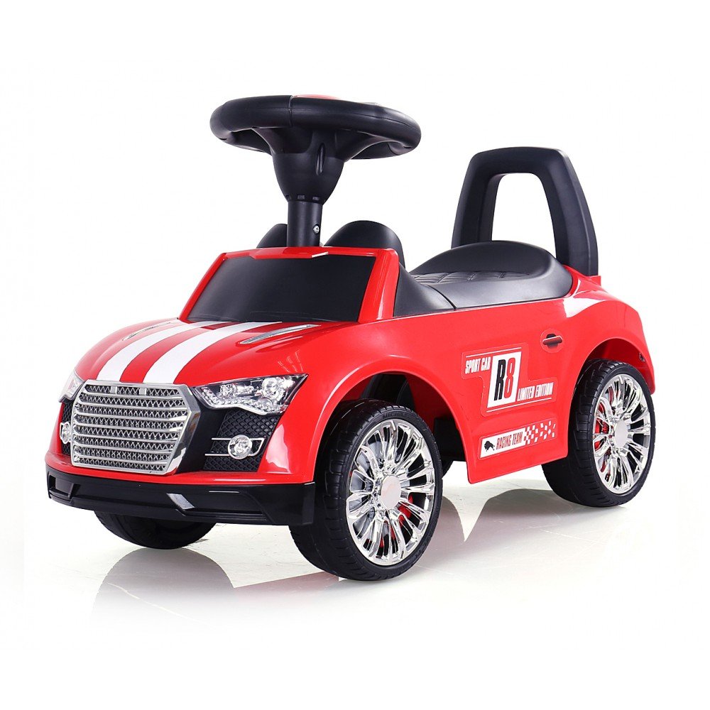 Milly Mally Ride On Racer Raudona-Paspiriamosios mašinėlės, Paspiriamosios mašinėlės-e-vaikas