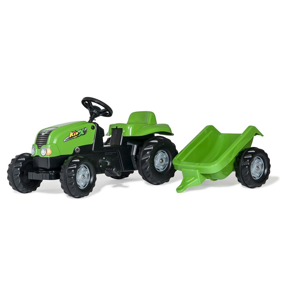 ROLLY TOYS pedalinis traktorius su priekaba rollyKid-X-LEKER-e-vaikas