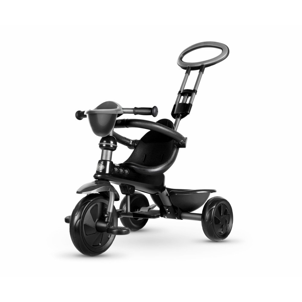 Triratis Qplay Cosy, Black-Judėjimui, Triratukai vaikams-e-vaikas