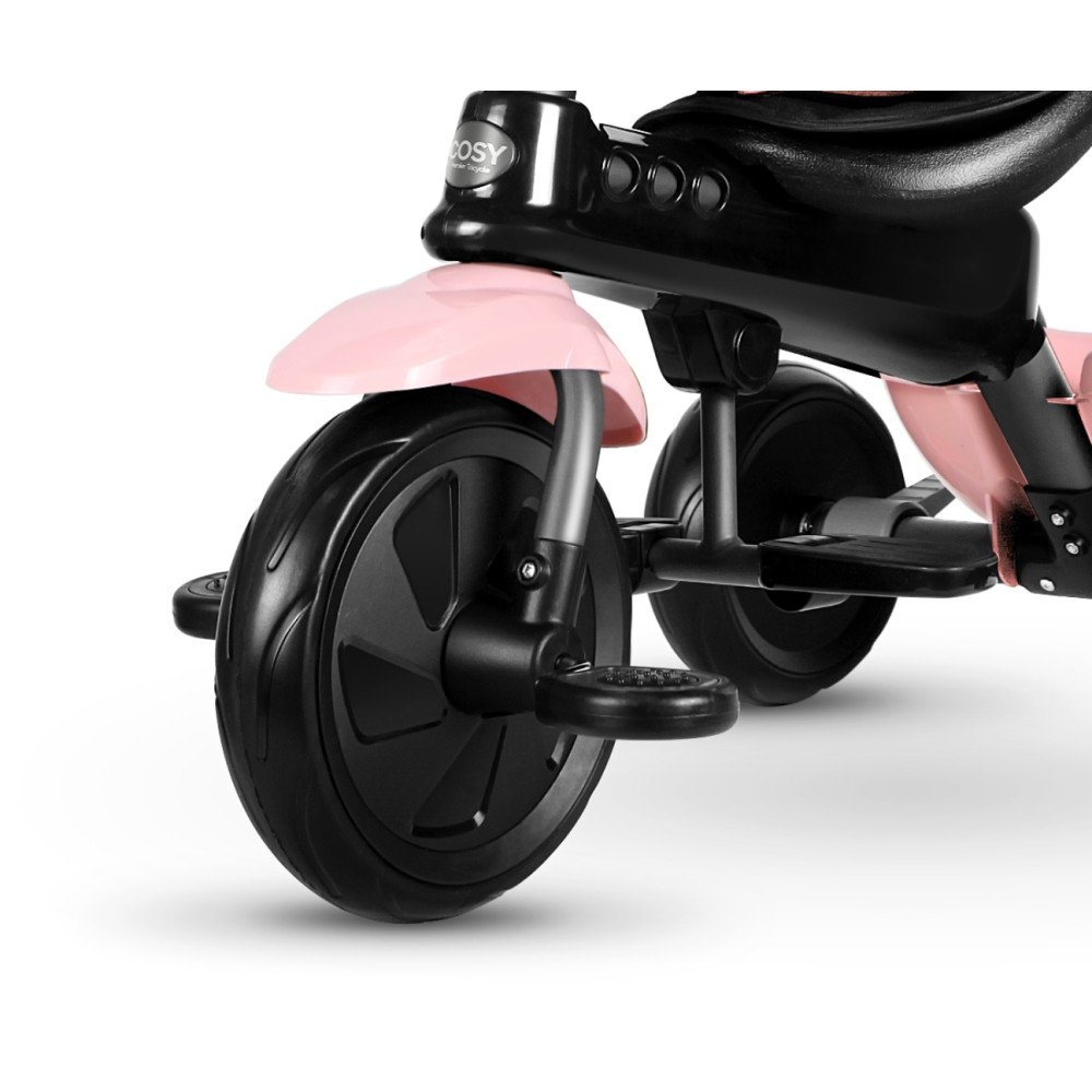 Triratis Qplay Cosy, Pink-Judėjimui, Triratukai vaikams-e-vaikas
