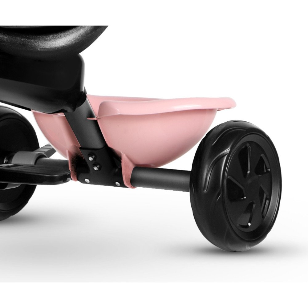Triratis Qplay Cosy, Pink-Judėjimui, Triratukai vaikams-e-vaikas