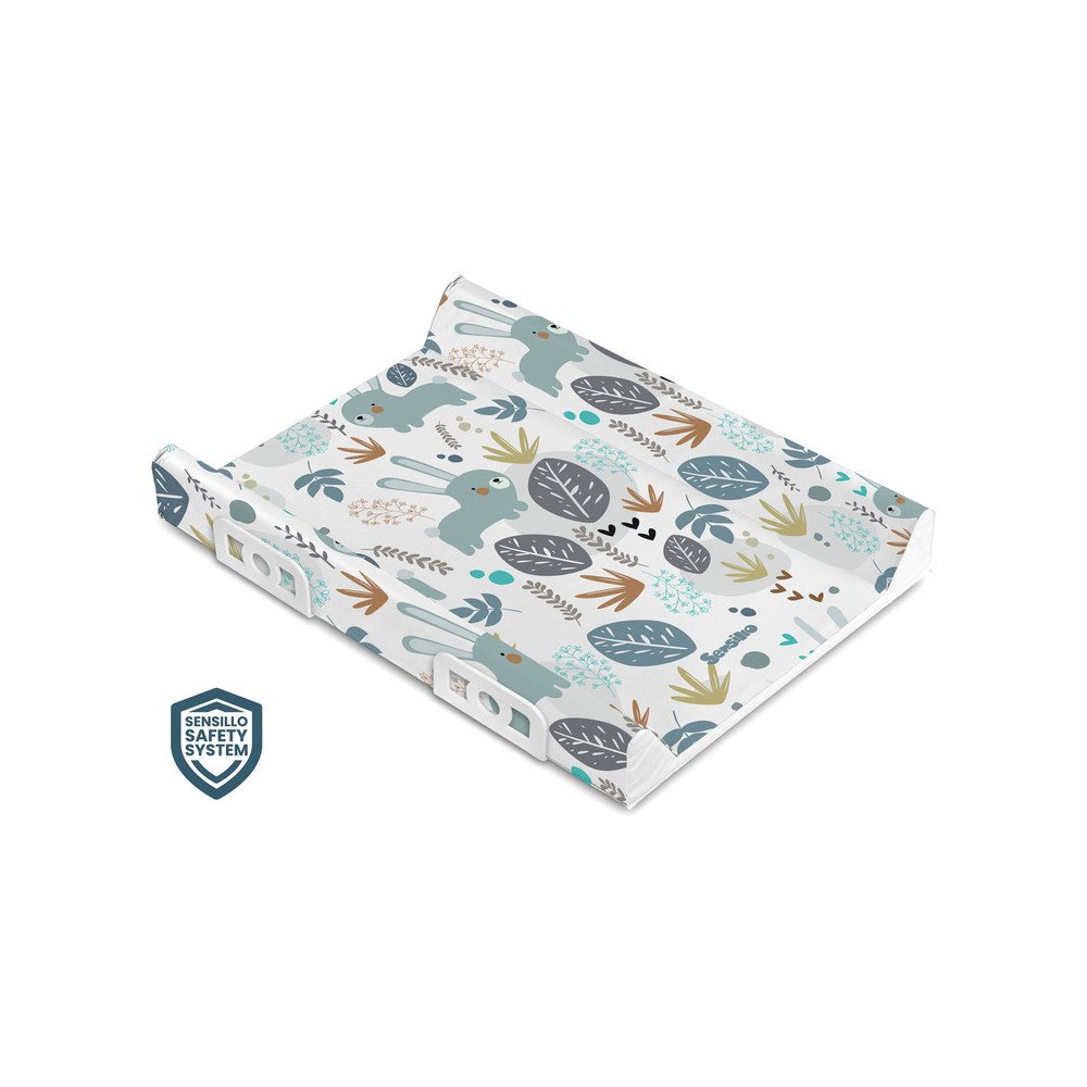 Minkštas pervystymo stalas su saugos sistema Sensillo 70cm - FOREST HARE PLATINUM-Priežiūrai, Vystymo lentos, kilimėliai, Vystym