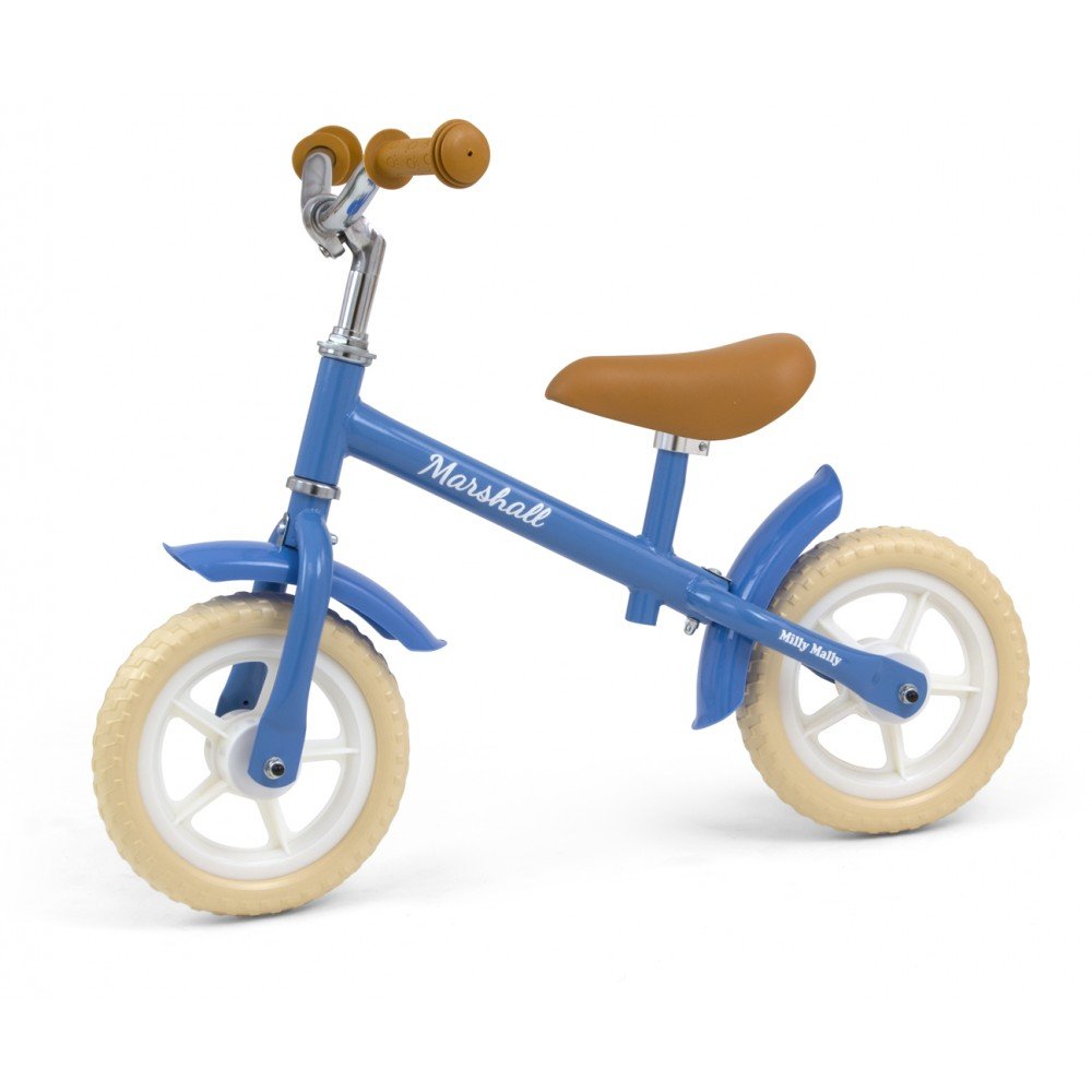 Balansinis dviratukas Milly Mally Marshall, mėlynas-Judėjimui, Balansiniai dviratukai-e-vaikas