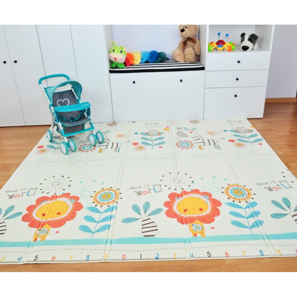 Putų lankstymo žaidimų kilimėlis Play Zebra T1-Žaislai, Kūdikiams, Lavinamieji kilimėliai-e-vaikas