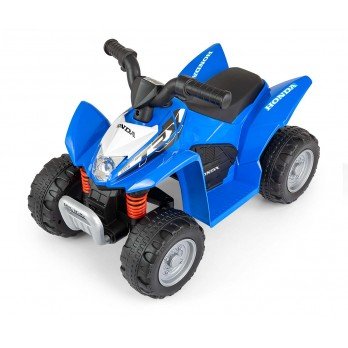 Elektrinis keturratis HONDA ATV, mėlynas-Elektromobiliai, Keturračiai ir bagiai-e-vaikas