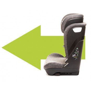 Automobilinė kėdutė App-fix I-Size 4baby, 100-150 cm, pilka-Automobilinės kėdutės, 15-36 kg-e-vaikas