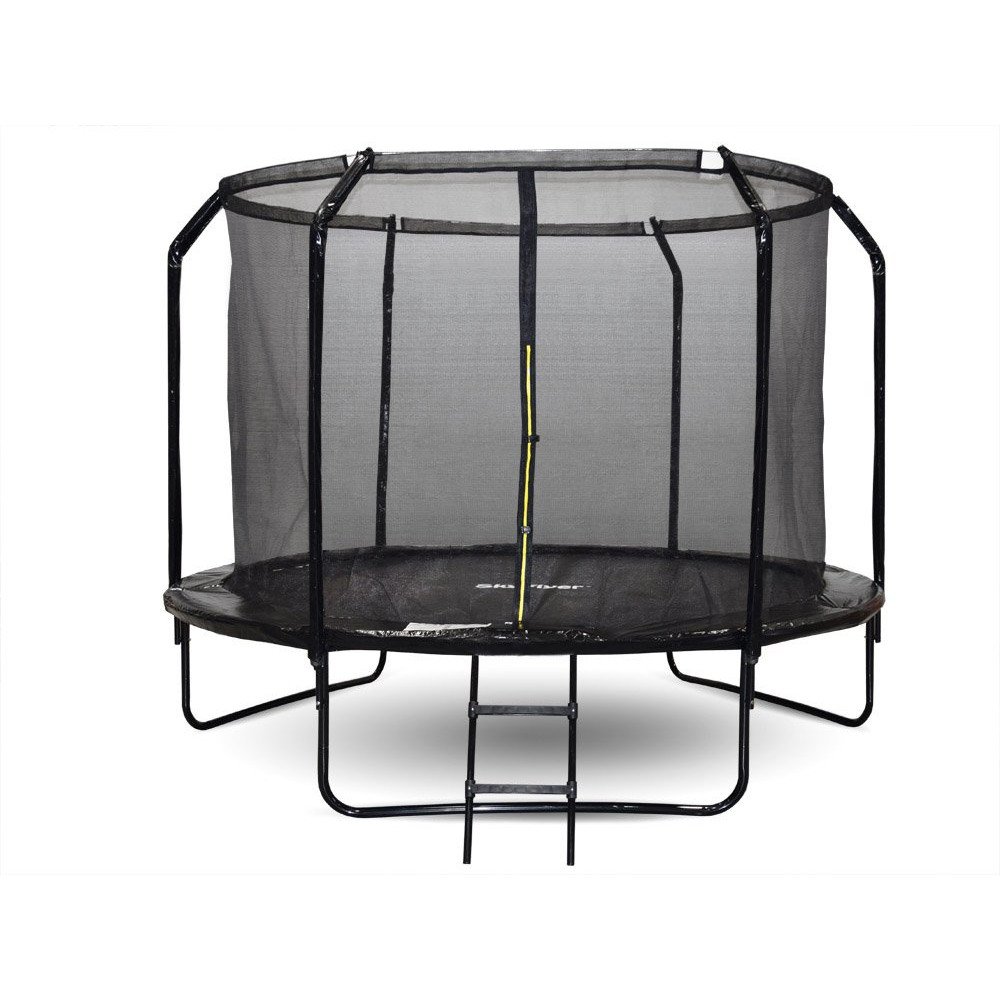 Sodo batutas SkyFlyer + 10FT 304cm + kopėčios-Žaislai, Lauko žaislai, Batutai, Tvirtas konstrukcijas turintys batutai, TOP prekė