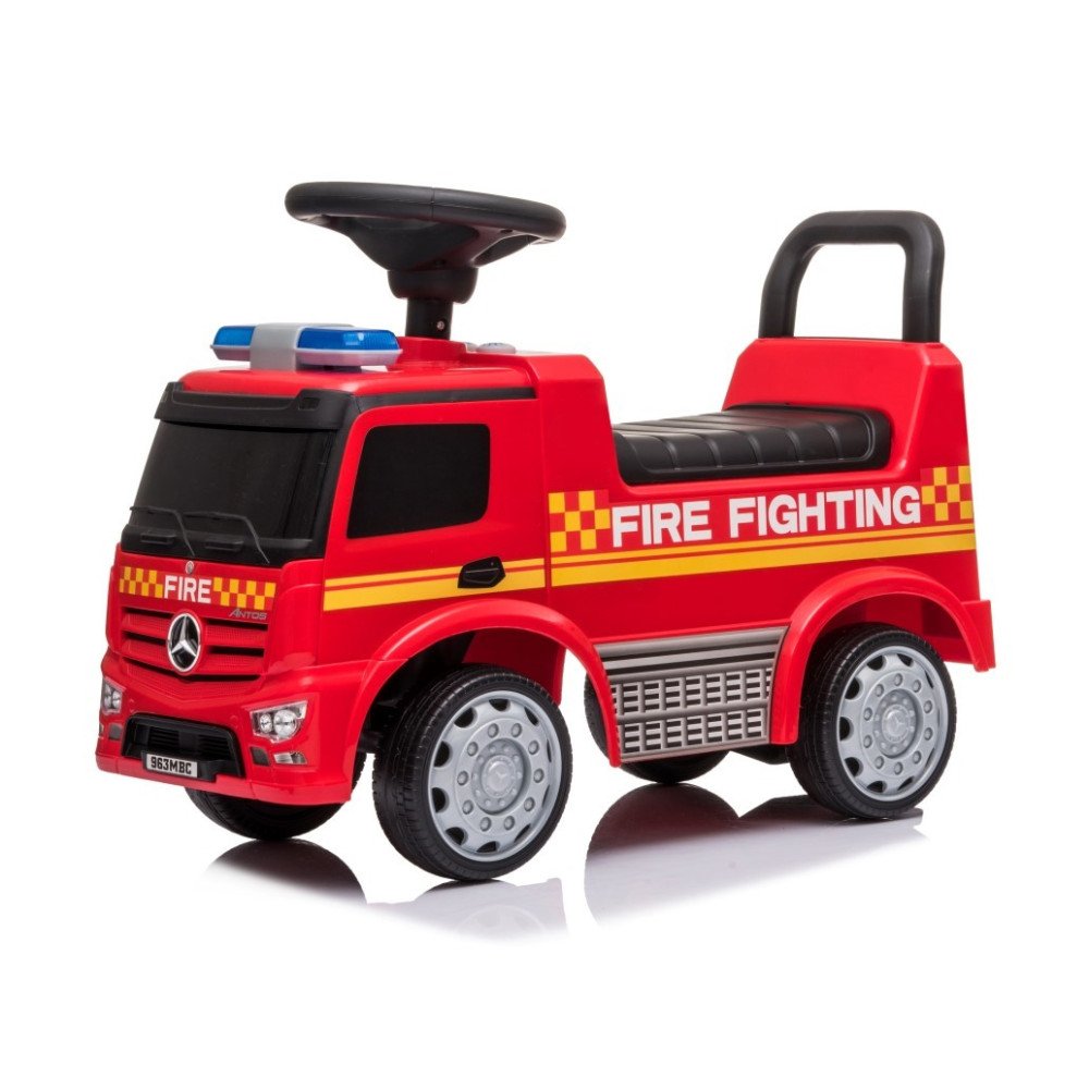 Paspiriama mašinėlė "Mercedes Antos" ugniagesių komanda-SUNBABY-e-vaikas