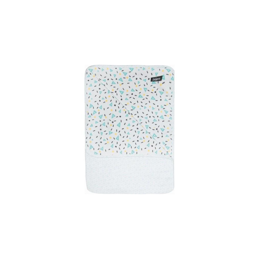 Baby Multi Kocyk 75x100 LUMA Shapes Mint