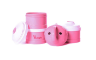 "B-Milk" pakuotė "Pink Elephant-Maitinimui, Indai, įrankiai, gertuvės, Indeliai pienui-e-vaikas
