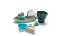 BLUE MARINE Toys Łódka i zestaw do piasku w plecak
