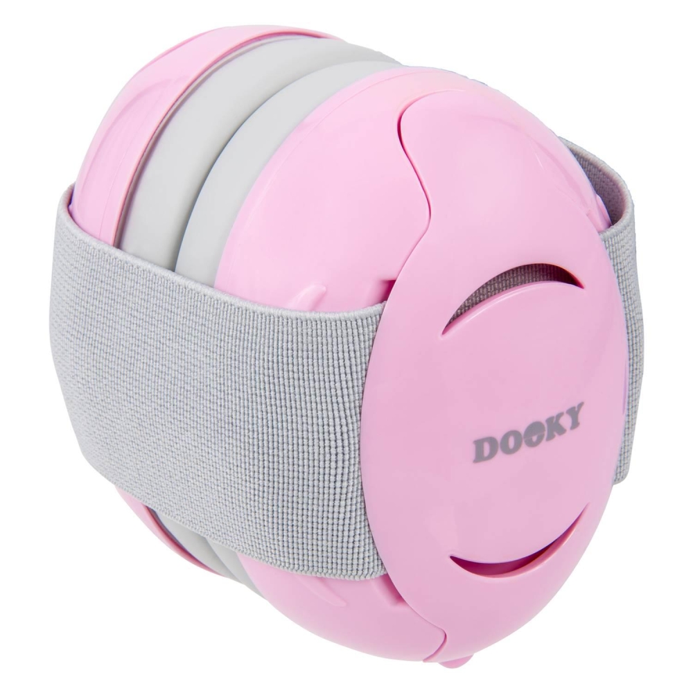 DOOKY Baby Earmuff pink 0-3 l apsauginės ausinės-Priežiūrai, Apsaugos, Kitos apsaugos-e-vaikas