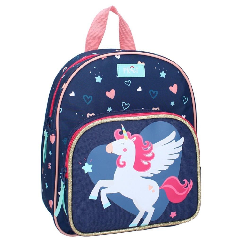 PRET Stay Silly Unicorn vaikiška kuprinė mėlyna-Drabužiai ir aksesuarai, Aksesuarai, Rankinės, kuprinės, lagaminai-e-vaikas