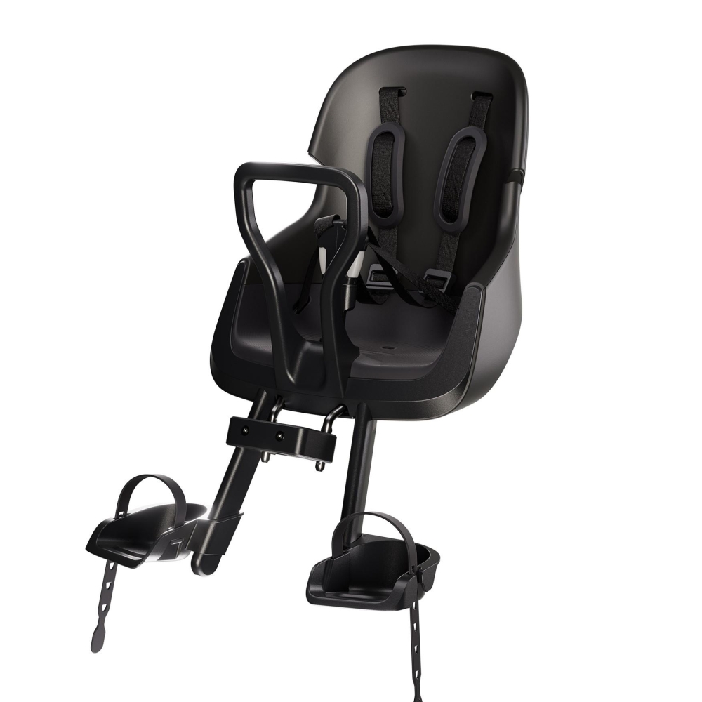 Dviračio sėdynė. išskirtinis Mini EVOLVE urban black-Judėjimui, Dviračių kėdutės ir jų priedai-e-vaikas