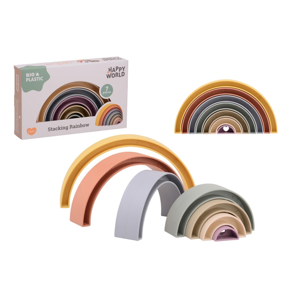 Tęcza do układania BIOplastik Happy Word 12 m+
