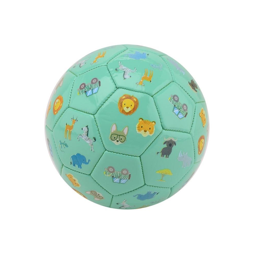 Safari rožinės spalvos dirbtinės odos Happy World kamuoliukas, 14 cm-Žaislai, Lauko žaislai, Lauko žaidimai ir sporto prekės, Ka
