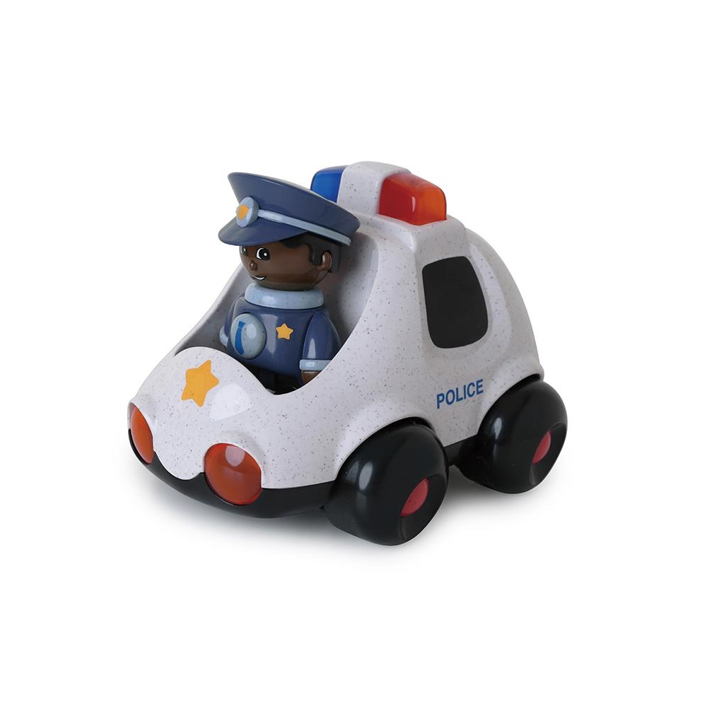Policijos automobilis su policininku TOLO BIO Firs Friends-Žaislai, Kūdikiams, Žaislai mažyliams (iki 4 m.