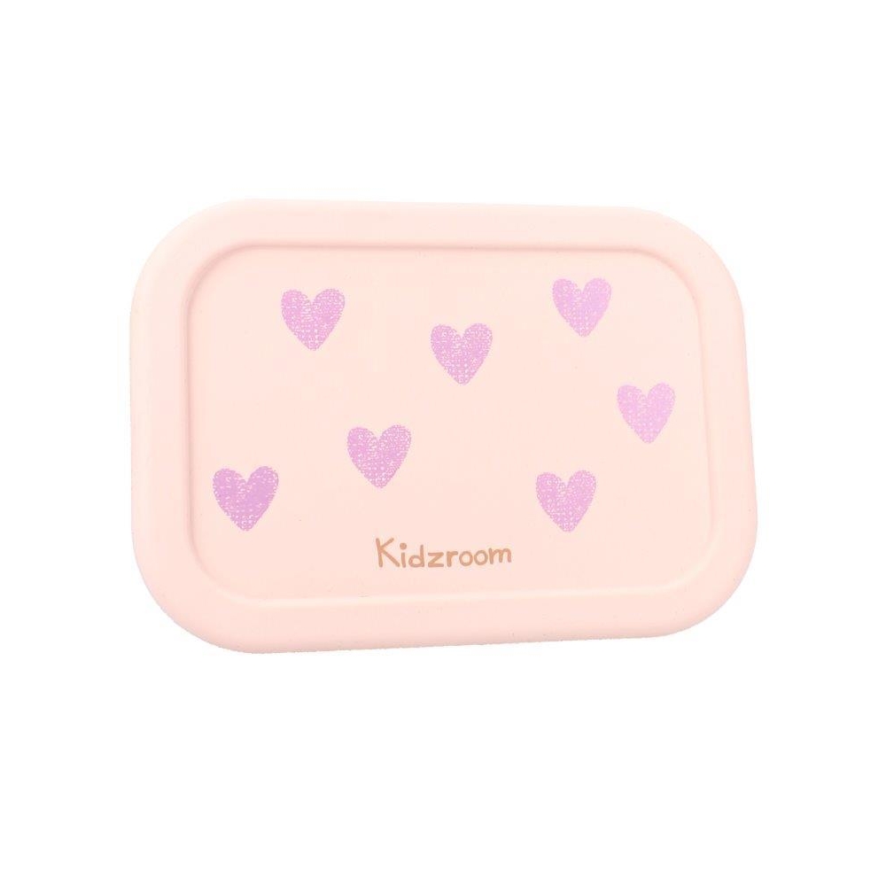 Lunchbox pojemnik silikon KIDZROOM Magical Heart