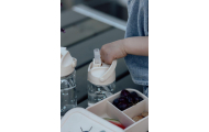 Silikoninė pietų dėžutė Bitė 700 ml-Maitinimui, Indai, įrankiai, gertuvės, Priešpiečių dėžutės, indeliai-e-vaikas
