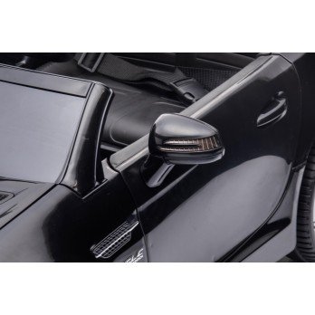 Elektromobilis Mercedes BENZ SLC300 Cabrio, juodas-Elektromobiliai, Mašinos-e-vaikas