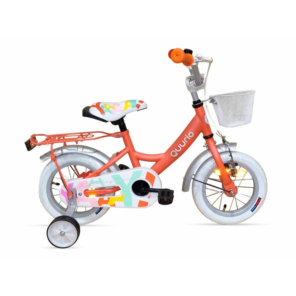 Vaikiškas dviratis QUURIO Yaaaaay 12''-Judėjimui, Dviratukai, Dviratukai-e-vaikas