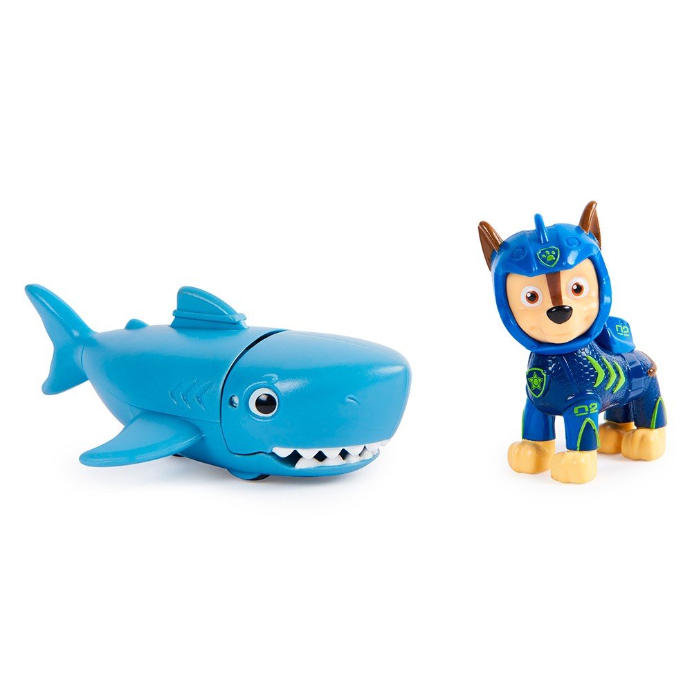PAW PATROL figūrėlė Aqua Hero Pups Chase, 6066149-Figūrėlės ir herojai-e-vaikas
