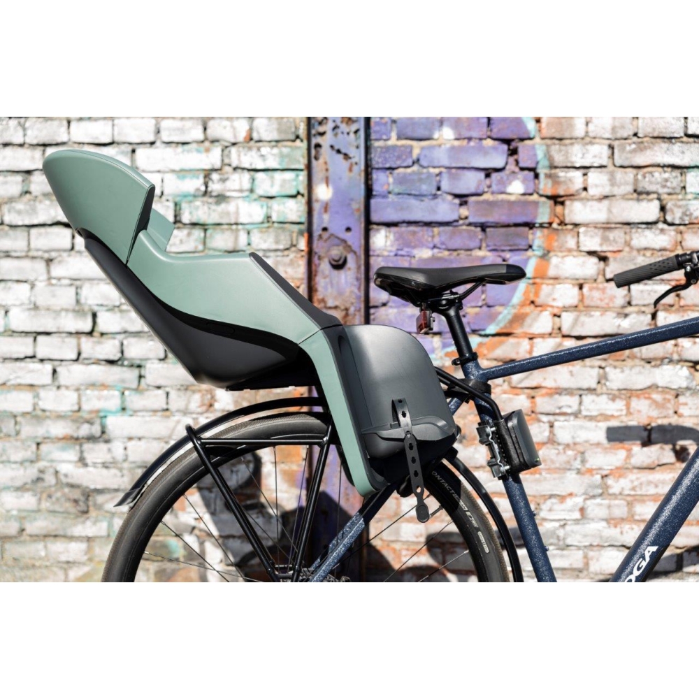 Dviračio kėdutė BOBIKE MAXI EVOLVE, Urban Black-Judėjimui, Dviračių kėdutės ir jų priedai-e-vaikas