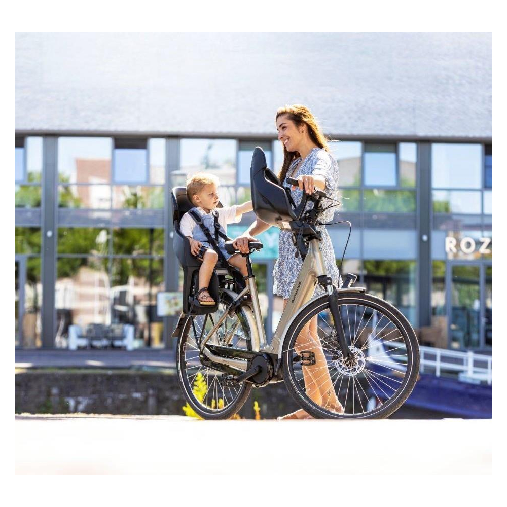 Dviračio kėdutė Maxi EVOLVE 1P, Urban Black-Judėjimui, Dviračių kėdutės ir jų priedai-e-vaikas