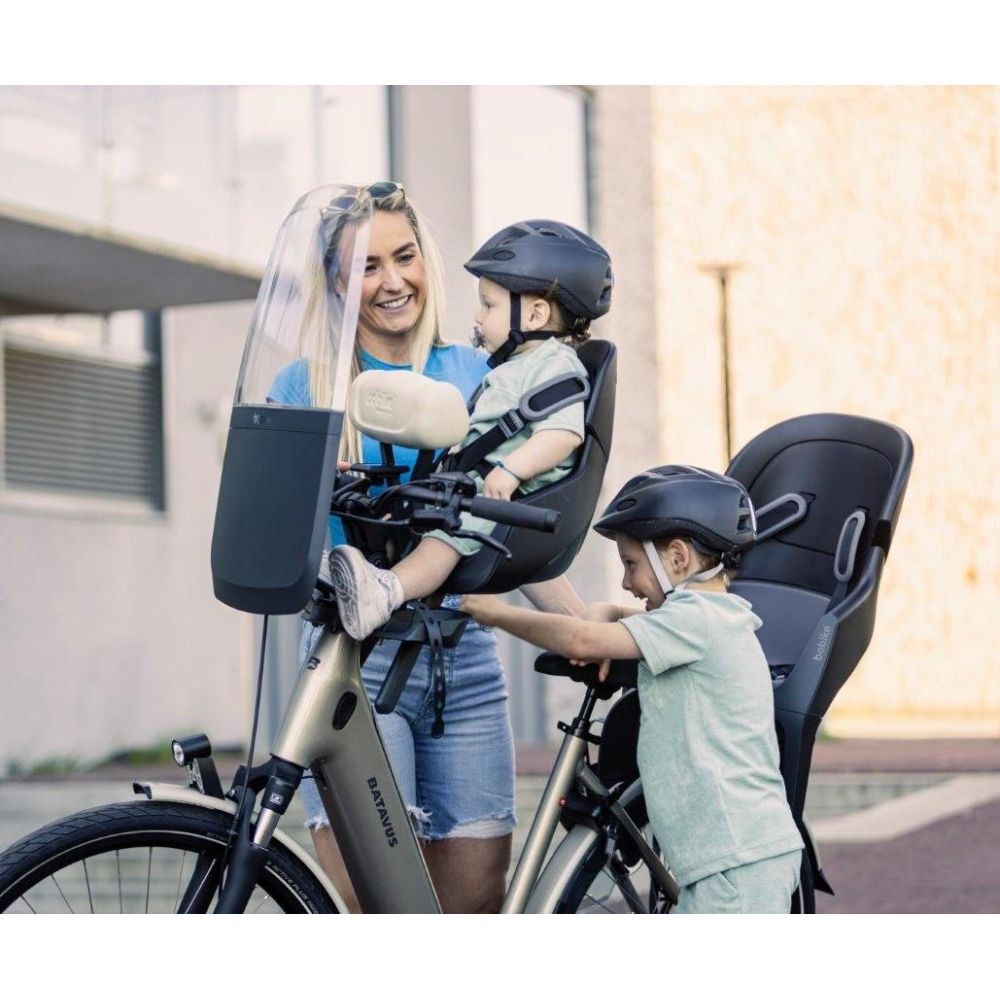 Dviračio kėdutė Maxi EVOLVE 1P, Urban Black-Judėjimui, Dviračių kėdutės ir jų priedai-e-vaikas