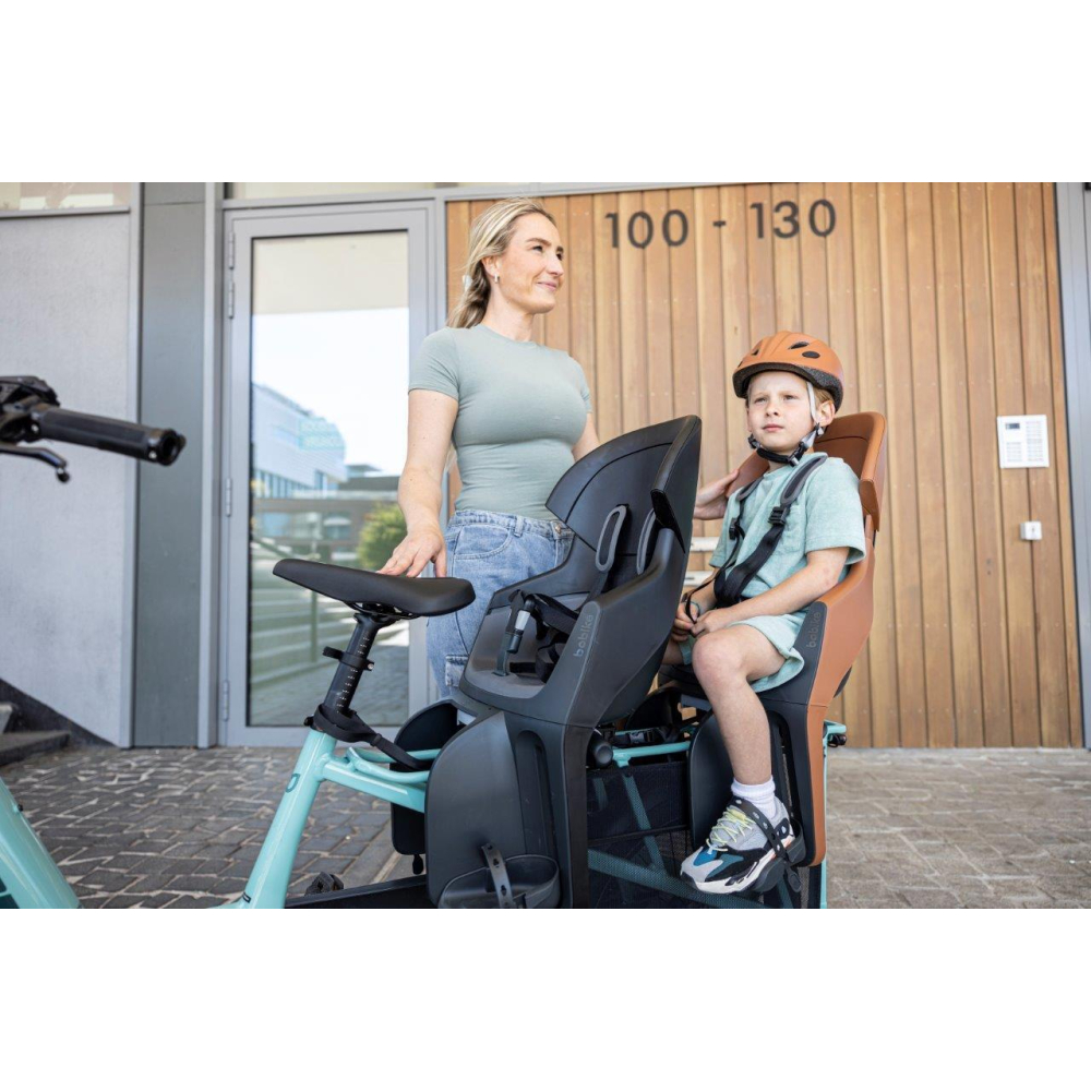 Dviračio kėdutė Maxi EVOLVE 1P, Cinnamon-Judėjimui, Dviračių kėdutės ir jų priedai-e-vaikas