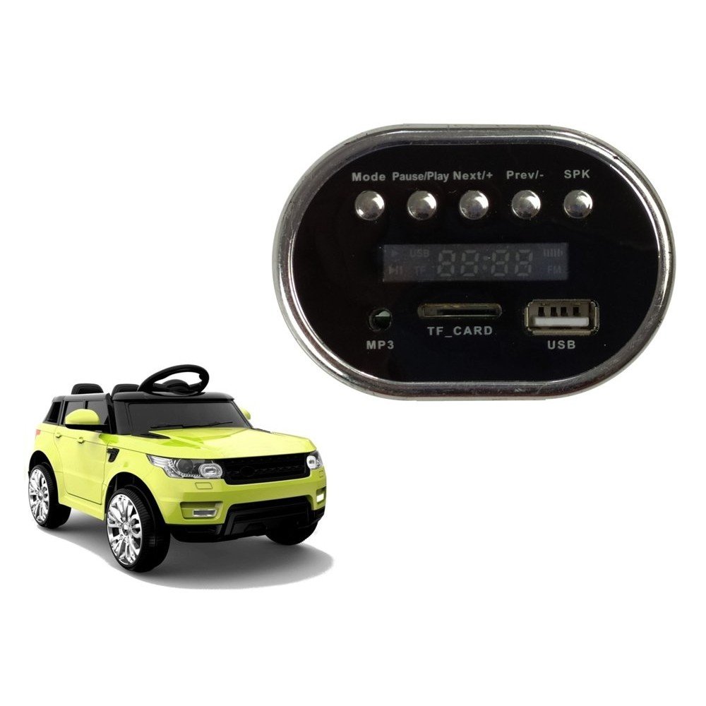 Muzikinis skydelis automobiliui HL1638-Elektromobiliai, Elektromobilių dalys, LCD, MP4, muzikos skydeliai-e-vaikas
