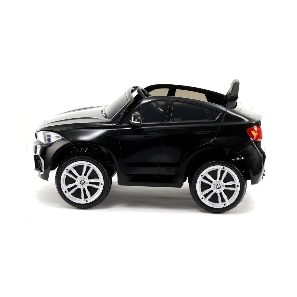 BMW X6 akumuliatoriaus automobilis Juoda oda, EVA-Elektromobiliai, Visureigiai-e-vaikas