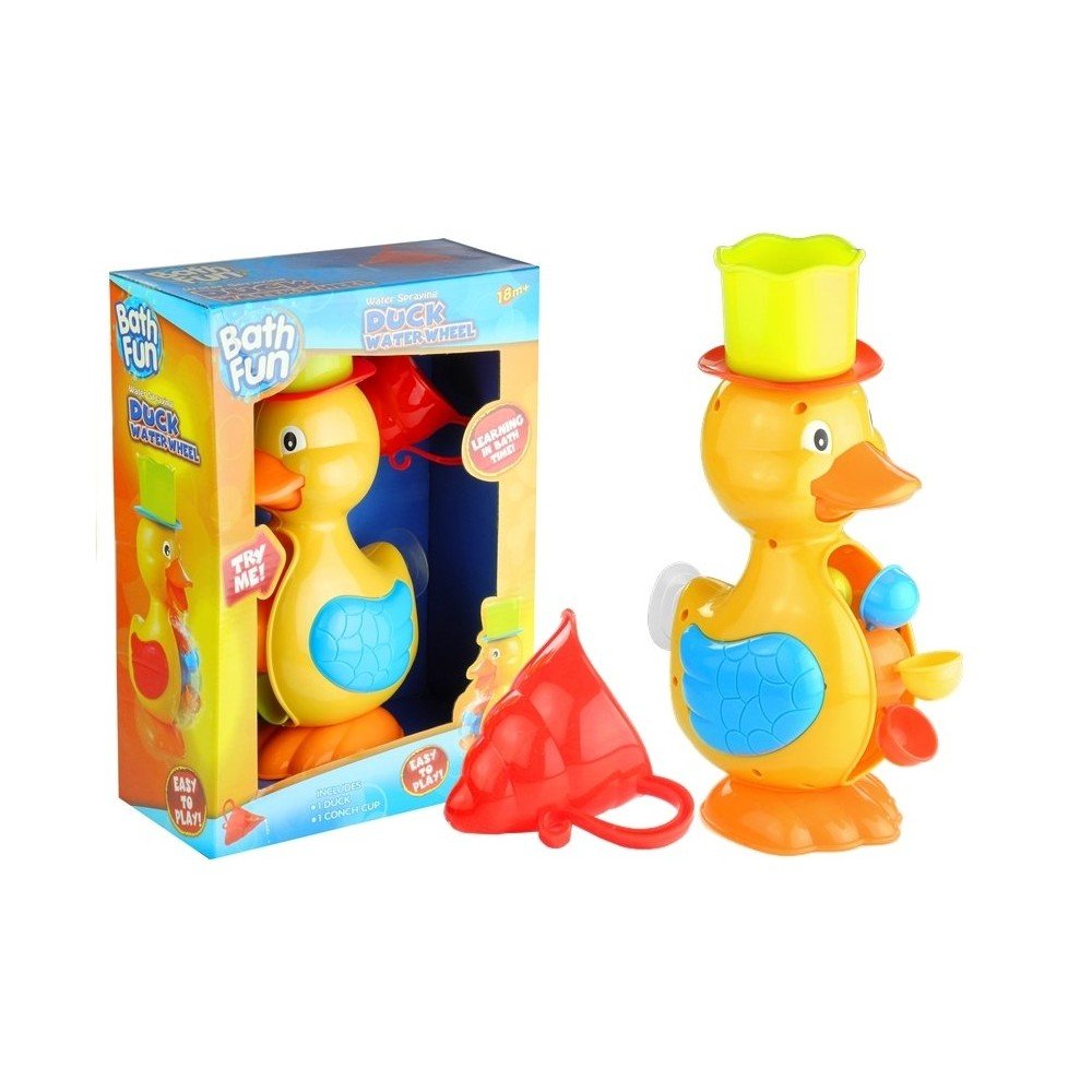 Duck Duck Fountain Maudymosi ritė-Žaislai, Vonios žaislai-e-vaikas